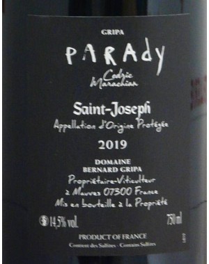 St-Joseph - Bernard Gripa - "Parady" 2019