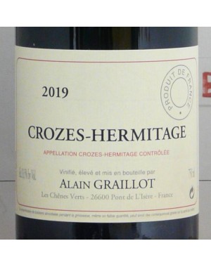 Crozes-Hermitage - Alain Graillot - 2019