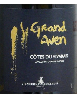 Côtes du Vivarais - Les vignerons ardéchois - "Grand Aven" 2021 blanc