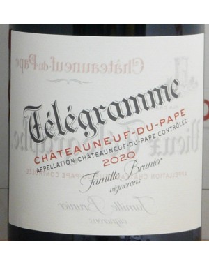 Châteauneuf-du-pape - Domaine du vieux Télégraphe - "Télégramme" 2020 magnum