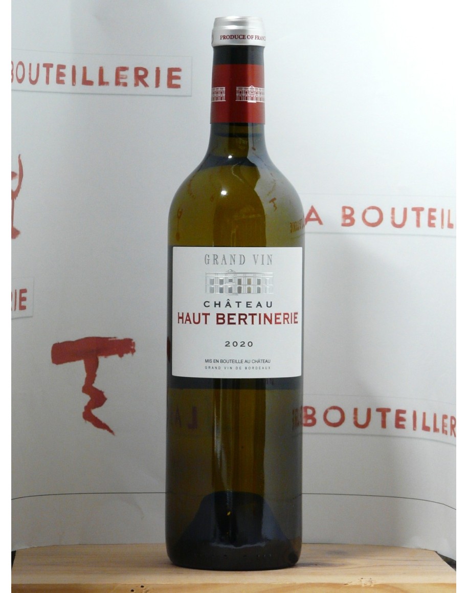 Blaye - Château Haut Bertinerie - "Grand Vin" 2020 blanc