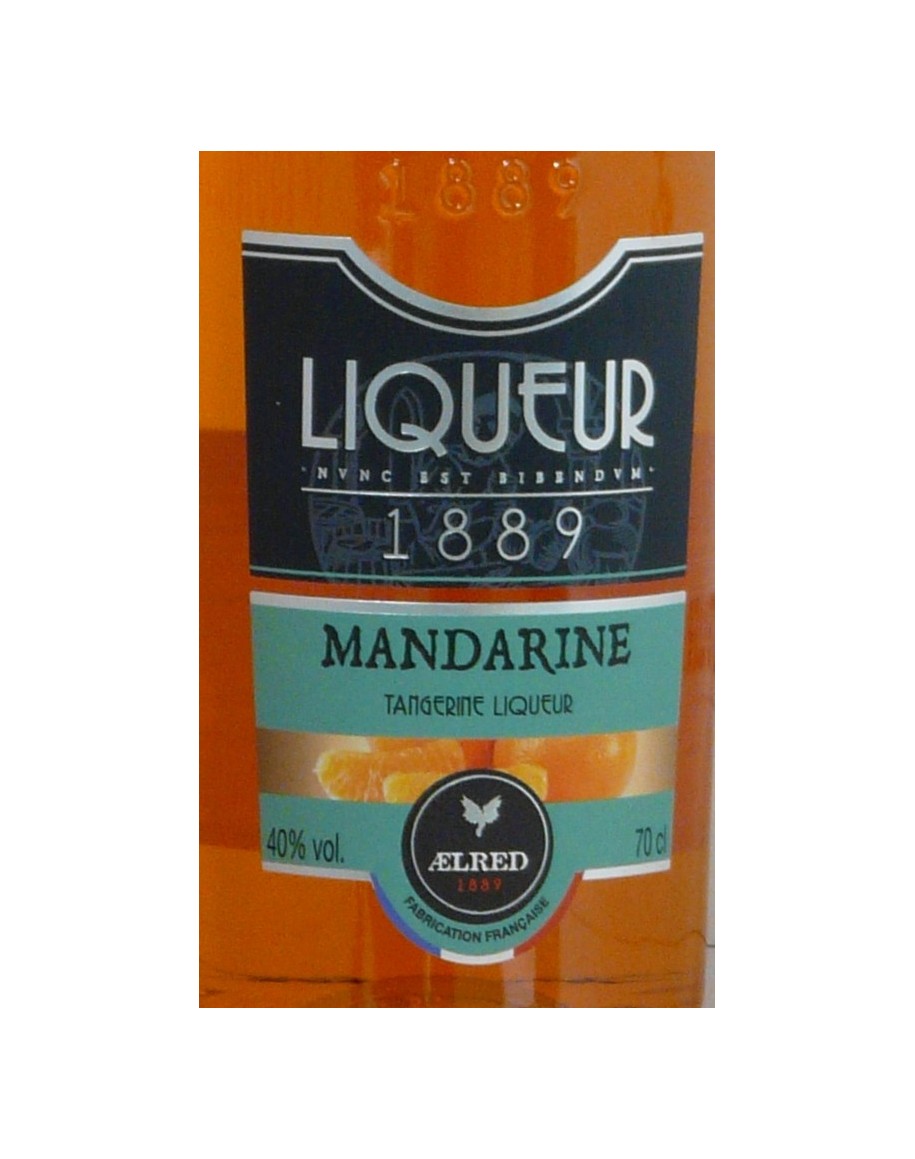 Liqueur de mandarine - 70 cL  AELRED (lié à l'Abbaye D'AIGUEBELLE)