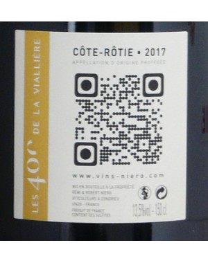 Côte-Rôtie - Rémi Niero - "Les 400 de la Viallière" 2017 magnum