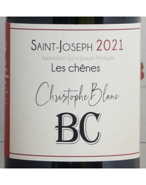 St-Joseph - Christophe Blanc - "Les Chênes" 2021