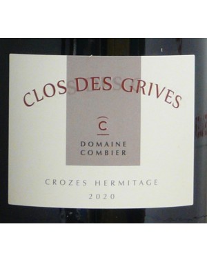 Crozes-Hermitage - Domaine Combier - "Clos des Grives" 2020 magnum