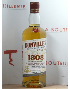 Whiskey irish - Dunville's - "1808" Blended
