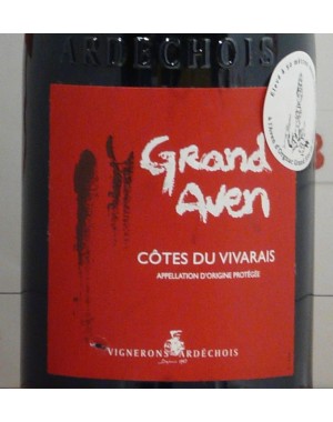 Côtes du Vivarais - Les Vignerons Ardéchois - "Grand Aven - 50 m" 2019
