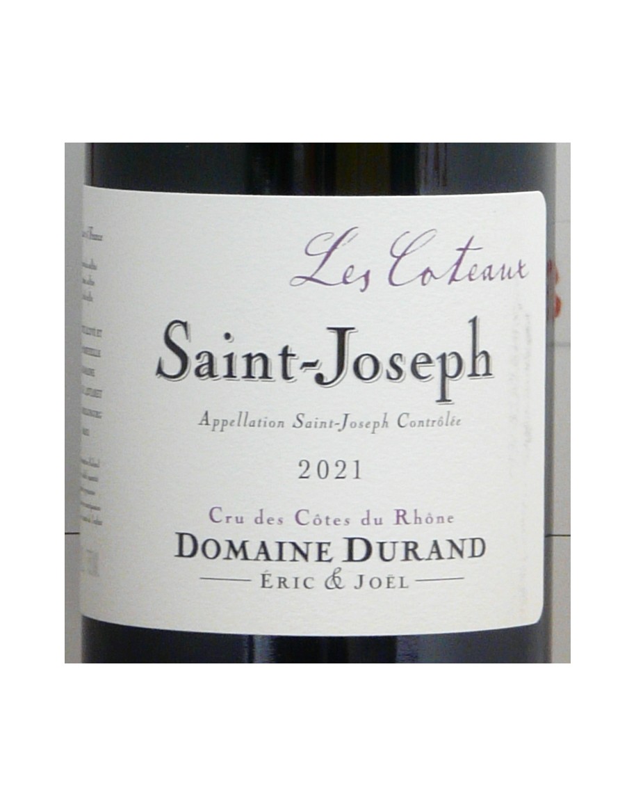 StJoseph Domaine Durand "Les Coteaux" 2021