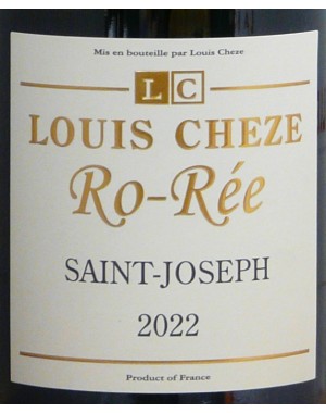 St-Joseph - Louis Chèze - "Ro-Rée" 2022 blanc