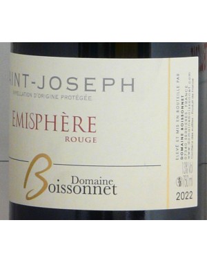 St-Joseph - Domaine Boissonnet - "Emisphère"2022
