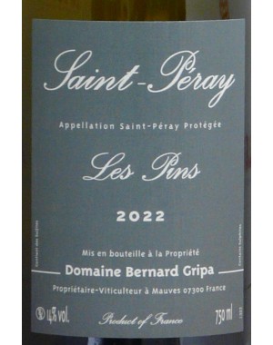 Saint-Péray - Bernard Gripa - "Les Pins" 2022