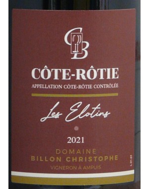 Côte-Rôtie - Christophe Billon - "Les Elotins" 2021