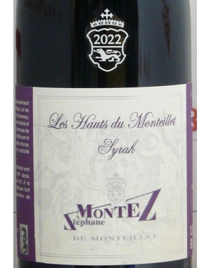 IGP Collines Rhodaniennes - Stéphane Montez - "Les Hauts du Monteillet" rouge 2022