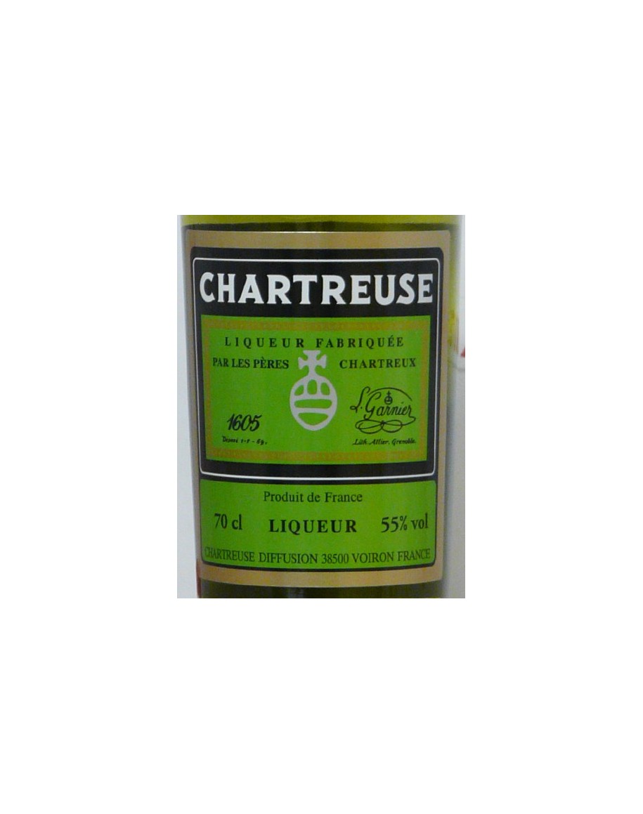 Liqueur aux Herbes Vertes Chartreuse CL.70
