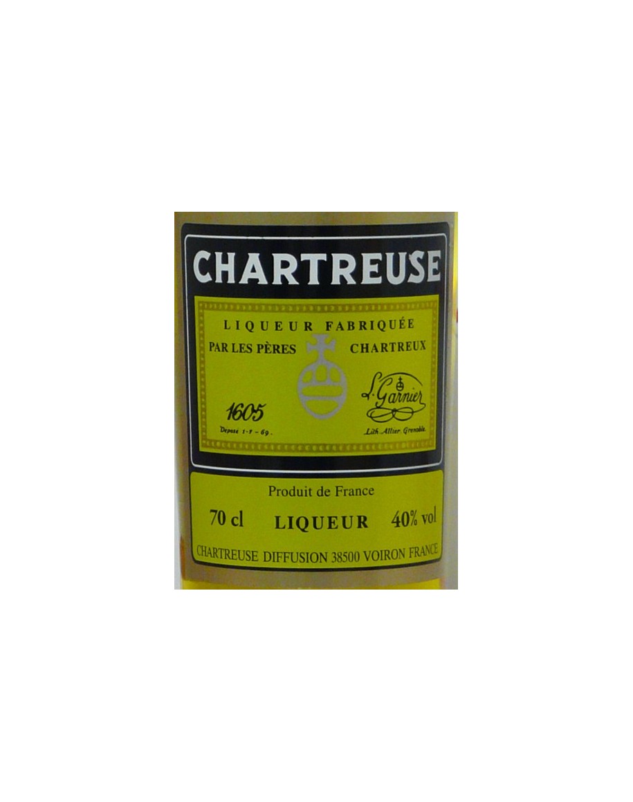Chartreuse Jaune en flasque · Artisanat de Qualité · Boutique de Sénanque.