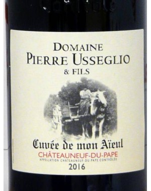 Châteauneuf-du-pape - Pierre Usseglio -  "Cuvée de mon aïeul" 2016