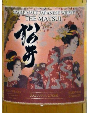 Whisky - Matsui - "Sakura Cask"