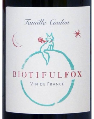 Vin de France - Famille Coulon - "Biotifulfox" 2019 rouge