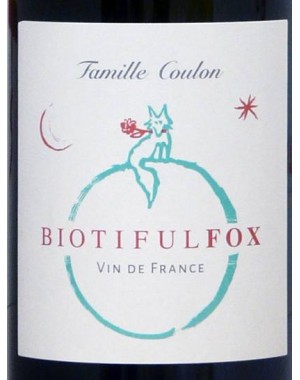 Vin de France - Famille Coulon - "Biotifulfox" 2019 rouge