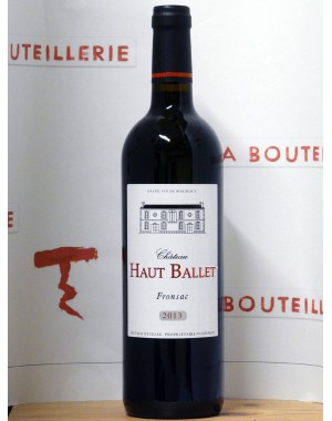 Fronsac - Château Haut Ballet - 2013