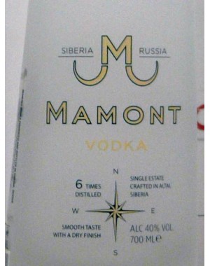 Vodka - Mamont
