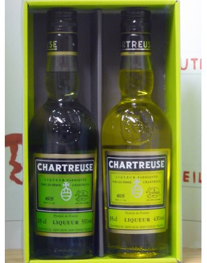 Coffret Chartreuse Verte et Jaune