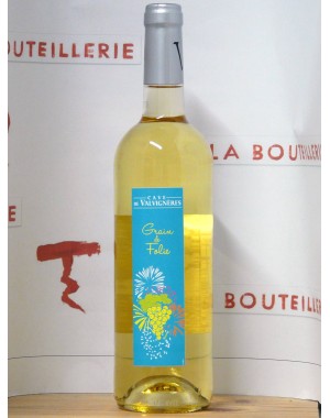 IGP Ardèche - Cave de Valvignères - "Grain de Folie"  2020