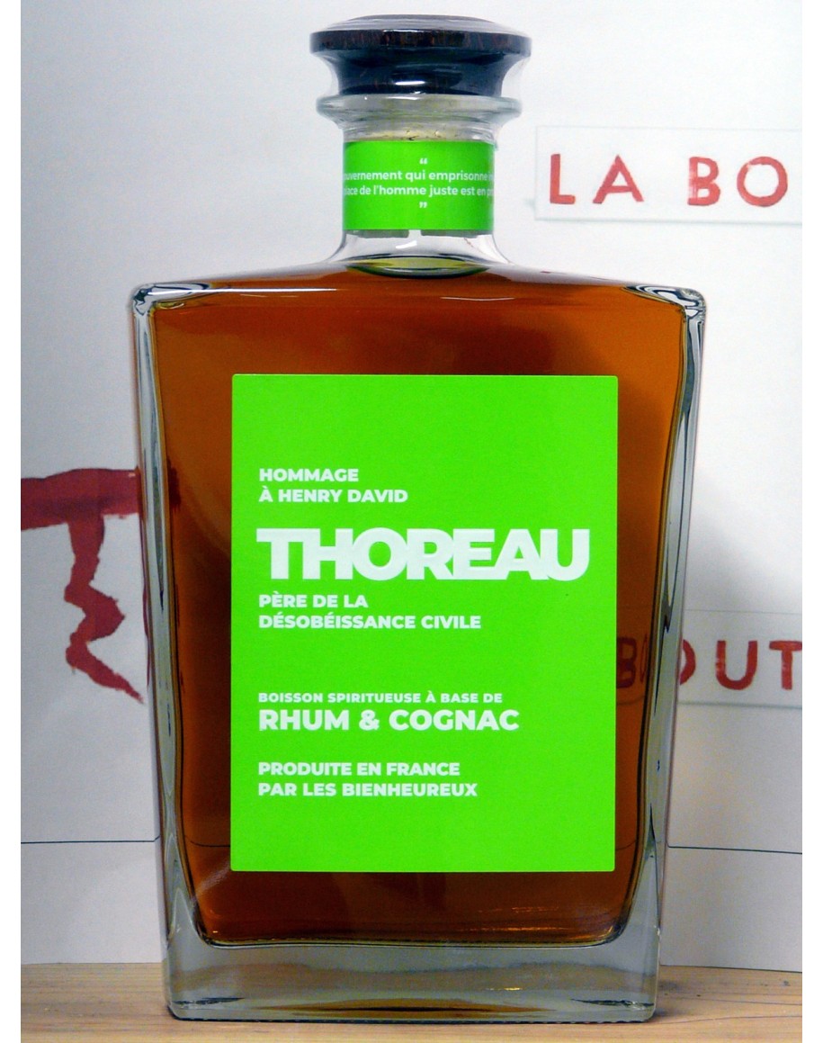 Rhum et Cognac - Les Bienheureux - "Hommage à Henri David Thoreau"