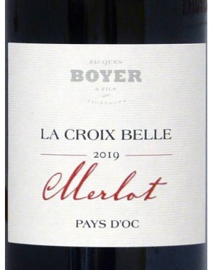 IGP pays d'Oc - Domaine la Croix Belle - Merlot 2019