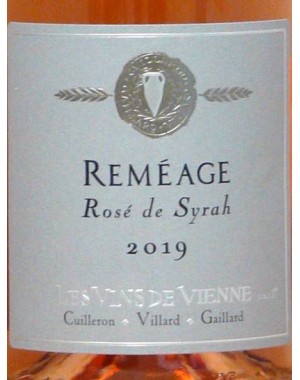 Vin de France -  Les  Vins de Vienne - "Reméage" rosé