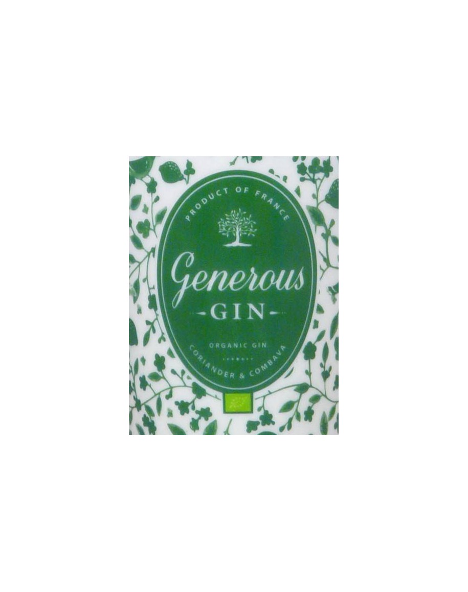 Gin Generous Organic Gin