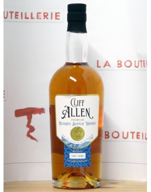 Whisky - Cliff Allen -  Premium (Tourbé)
