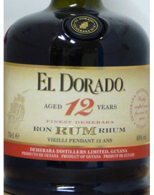 Rhum - El Dorado - 12 ans