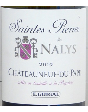 Châteauneuf-du-Pape - Château de Nalys - "Saintes Pierres de Nalys" 2019 Blanc