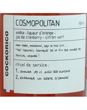 Cocktail - Cockorico - "Cosmopolitan" 70 cl