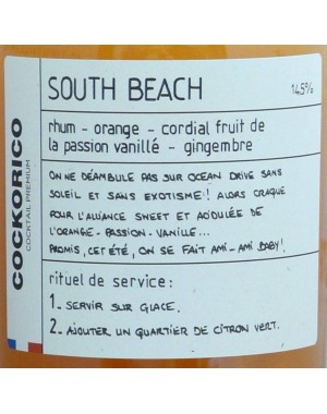 Cocktail - Cockorico -"South Beach" 70 cl