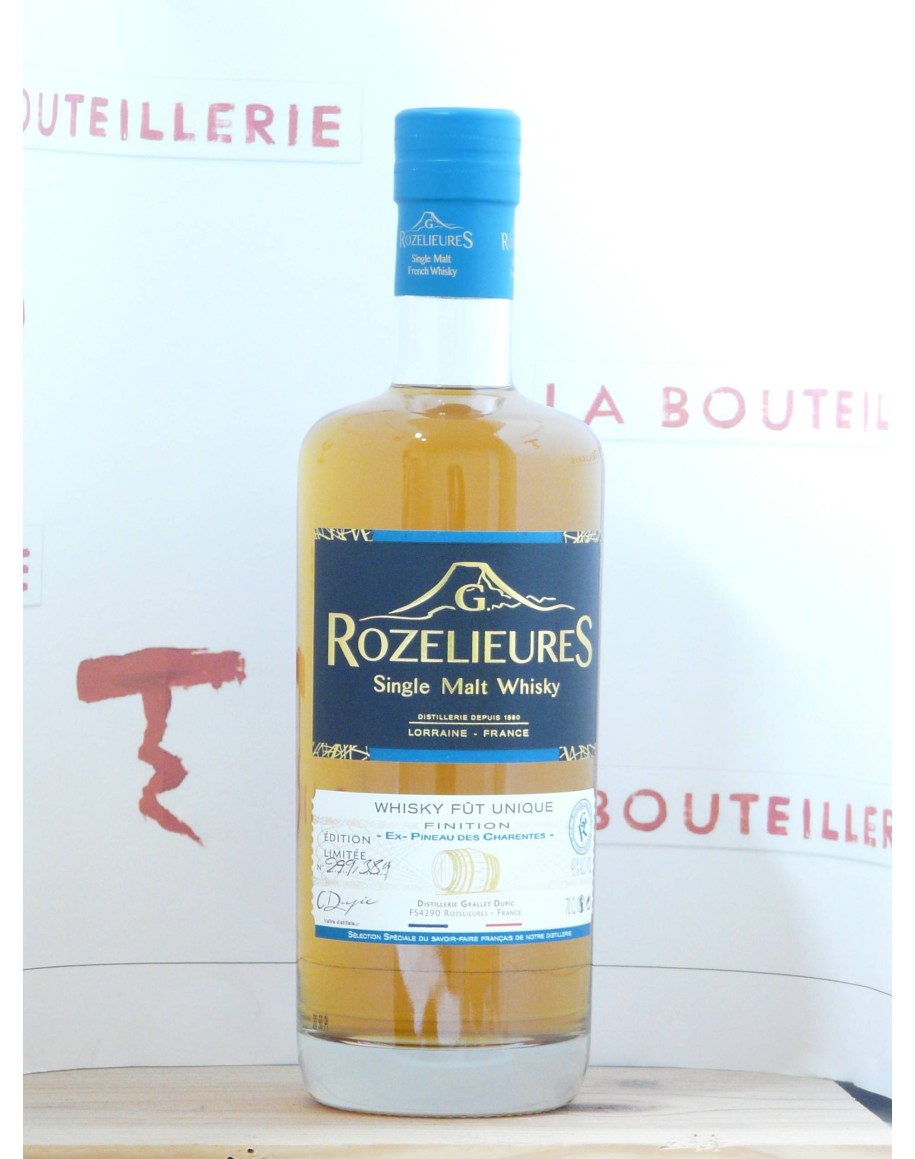 Whisky - Rozelieures - Finition Fût Pineau des Charentes