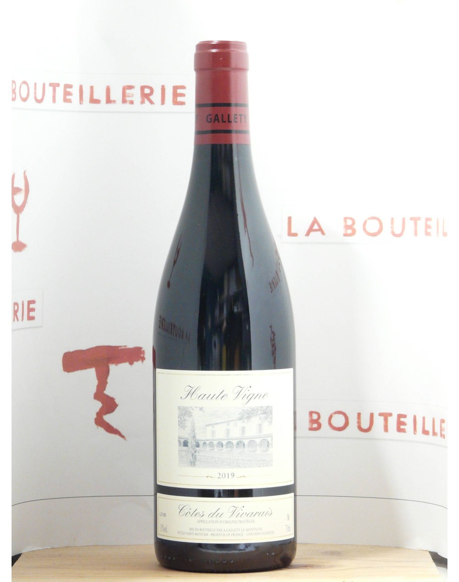 Côtes du Vivarais - Domaine Gallety - "Haute Vigne" 2019