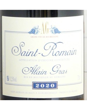 Saint-Romain - Alain Gras - 2020 Rouge