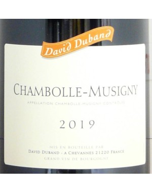 Chambolle-Musigny - David Duband - 2019
